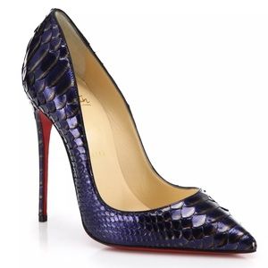 Christian Louboutin 37.5 NIB Python So Kate